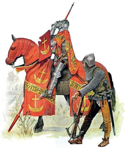 Польский рыцарь, арбалетчик, кавалерия, пехота