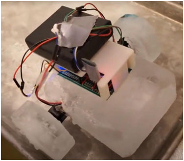 Смогут ли роботы изо льда самовосстанавливаться на далеких планетах
