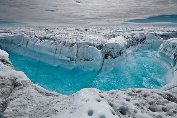 Гренландия таяние ледников, стихия