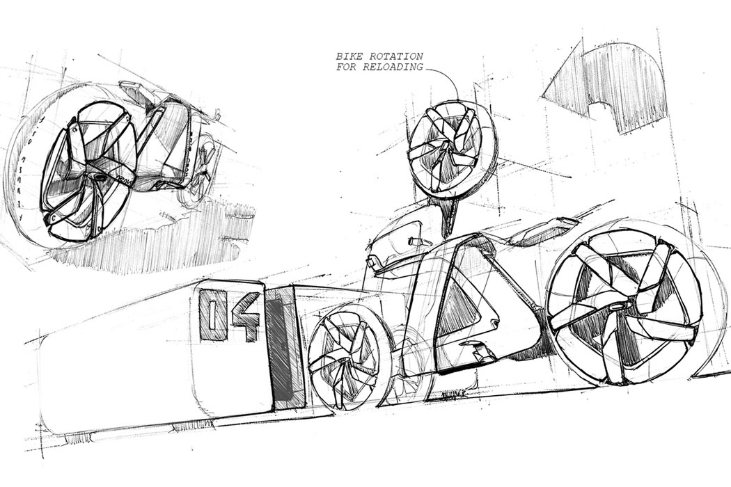 NASA-Bike: ветро-мотоцикл для Марса