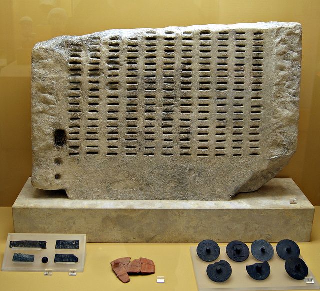 устройство подсчета, история греции, музей агоры