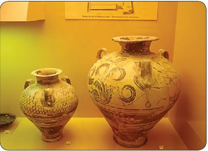 глиняные вазы, древняя греция, афины