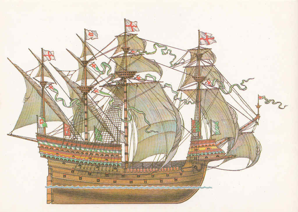 боевой корабль, английский корабль, английский флот