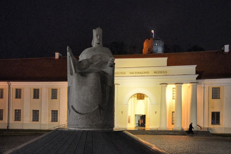 Памятник, Миндовг, Вильнюс