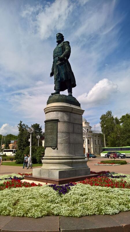 Памятник, Афанасий Никитин, путешественник, писатель, купец