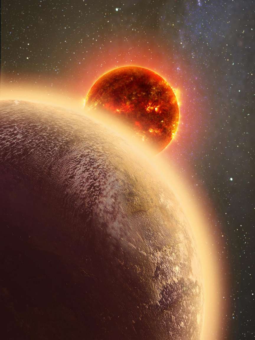 Кислород в атмосфере безжизненной экзопланеты GJ 1132b