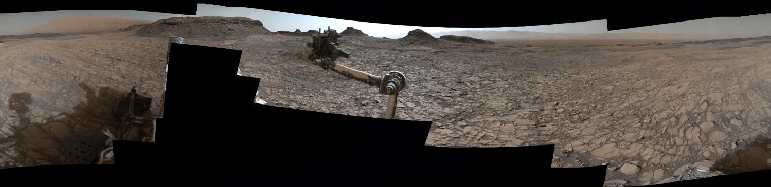 Новая марсианская панорама от Curiosity 