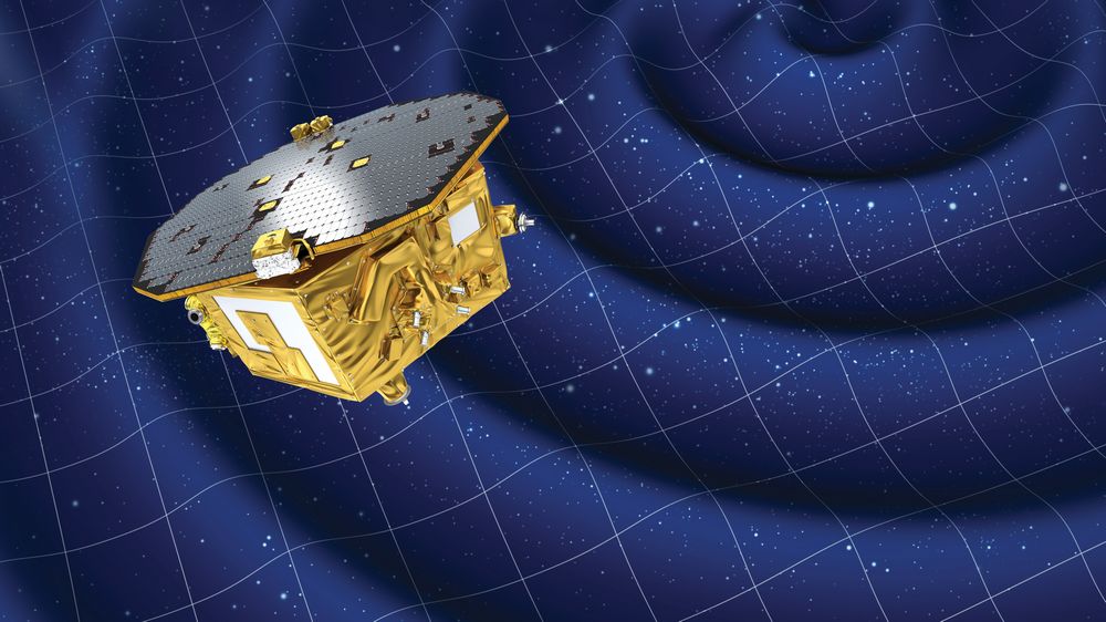 Зонд LISA Pathfinder глазами художниа
