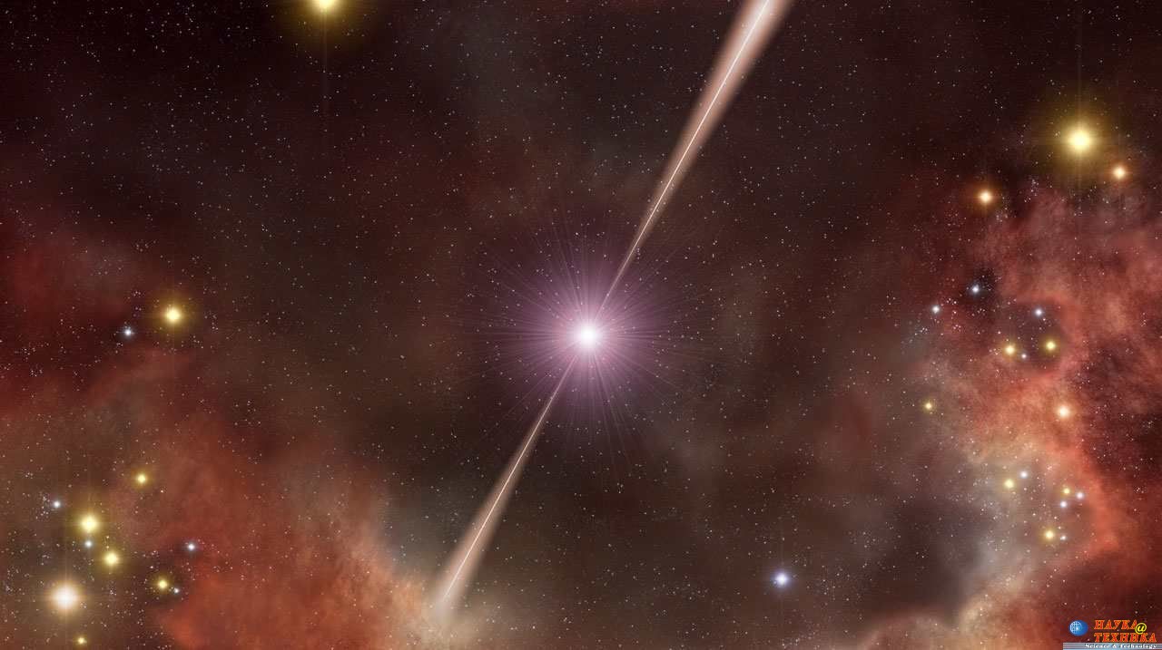 Гамма-всплескы, наблюдаемые астрономами в отдалённых галактиках