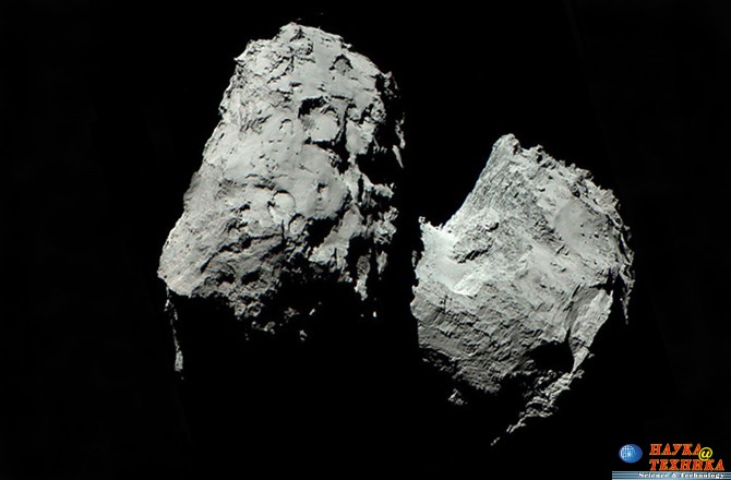 Получены новые данные от газоанализатора, находящегося на поверхности ядра кометы Чурюмова-Герасименко