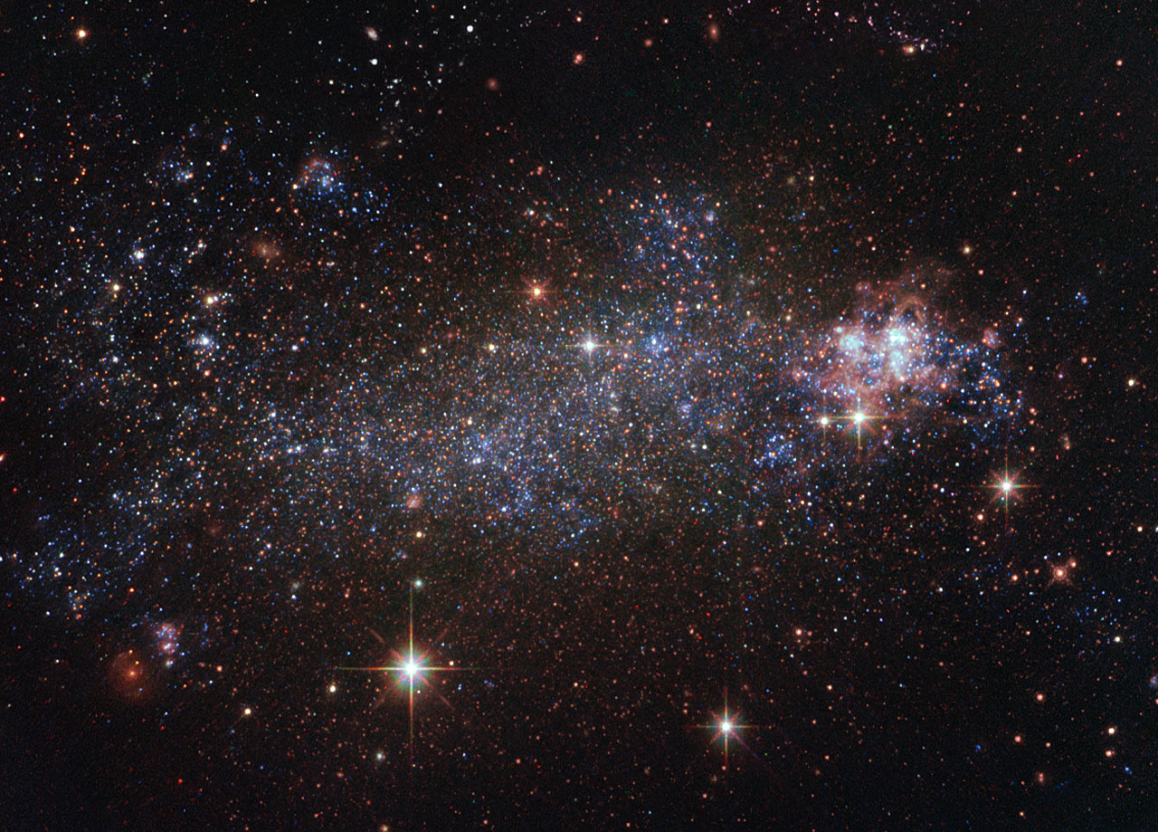 Фотография галактики NGC 5408 в созвездии Центавра