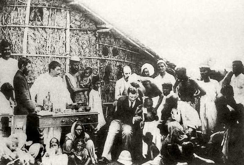 В. Хавкин, вакцинация, население,Калькутта, 1893 год