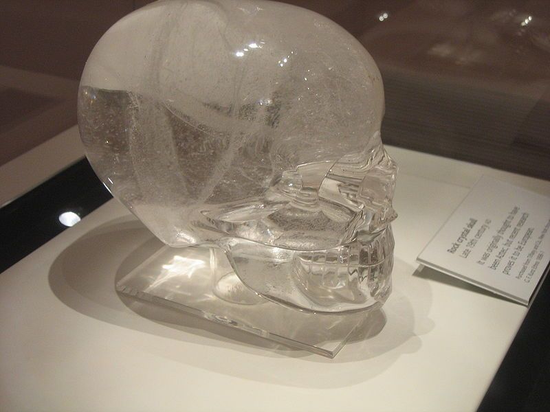 Хрустальный череп в Британском музее