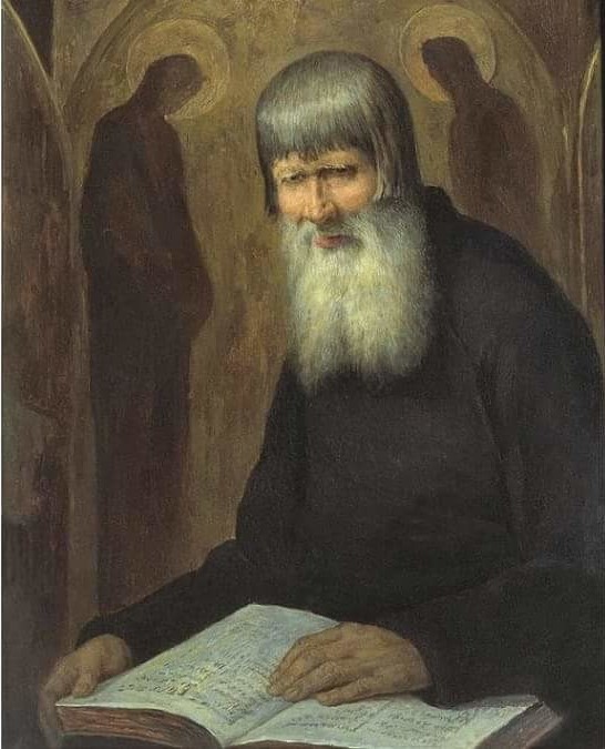 старовер, художник боткин, картина 19 века