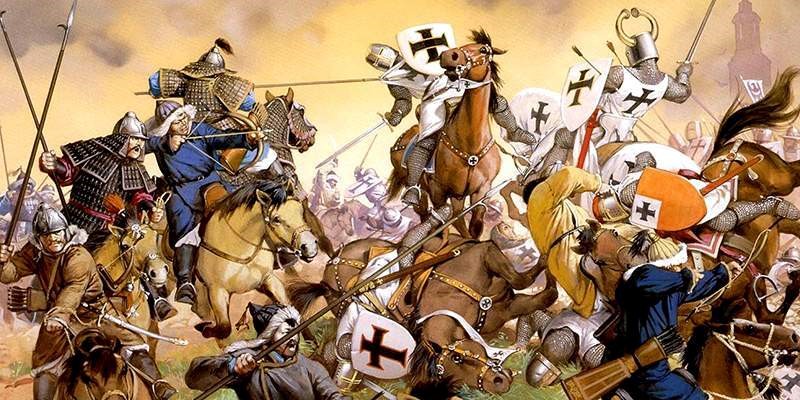 тевтонские рыцари, монголы, Лигниц