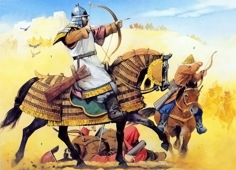 знатный воин, монгольское нашествие, монголы, монгольская армия, Бату-хан