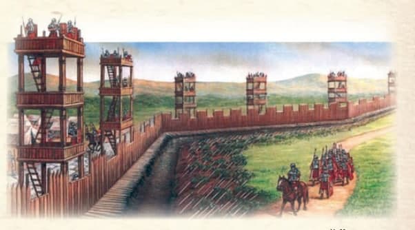 Реконструкция, укрепления, граница, Римская империя