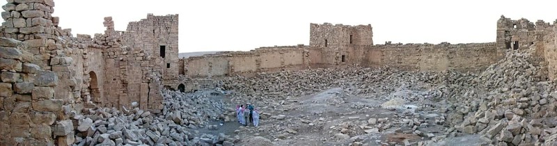 Руины, провинция Арабия, граница, Римская империя