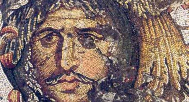 Готы, вождь, мозаика, император, дворец, Константинополь
