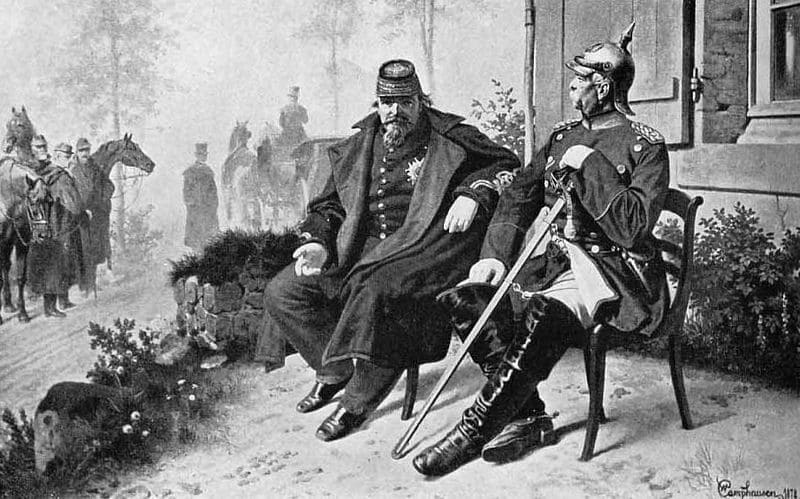 Наполеон III, Бисмарк, битва при Седане, французы