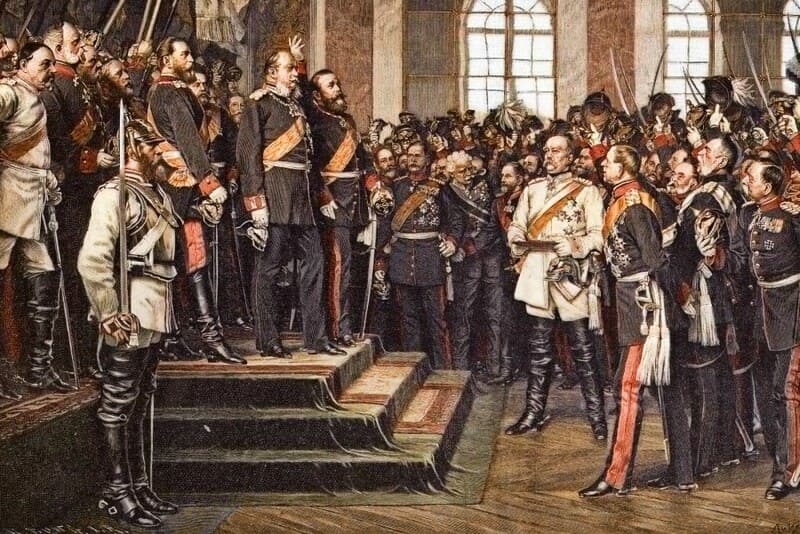 провозглашение, Германская империя, Версаль