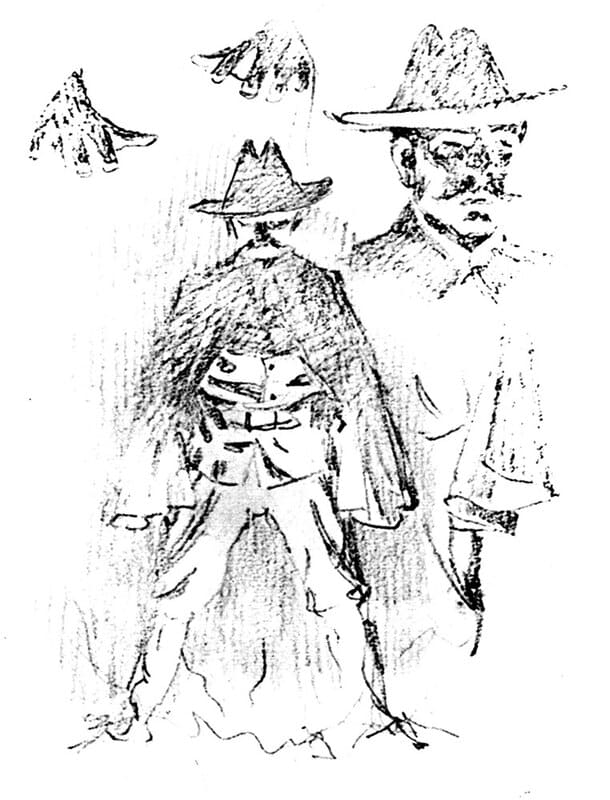 мужская фигура, 1902 г., Куба