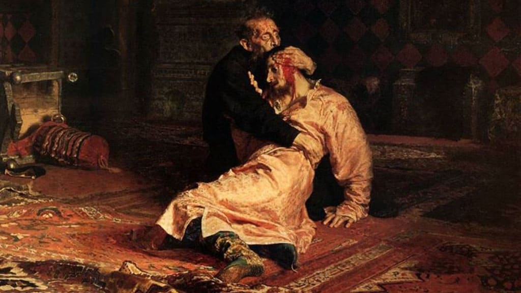 Иван Грозный убивает своего сына