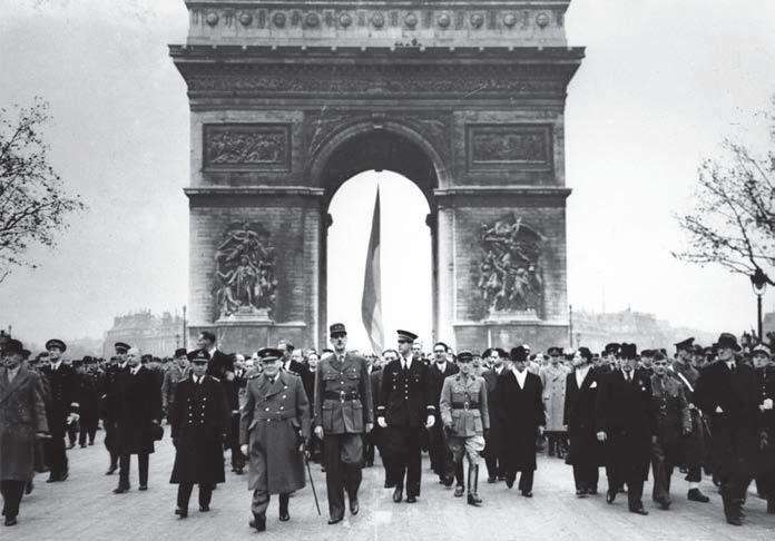 Премьер-министр, Великобритания, Уинстон Черчилль, де Голль, освобожденный Париж