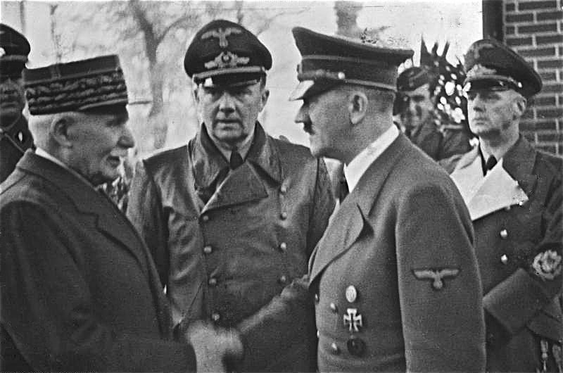 Филипп Петен, правительство Виши, встреча, Гитлер