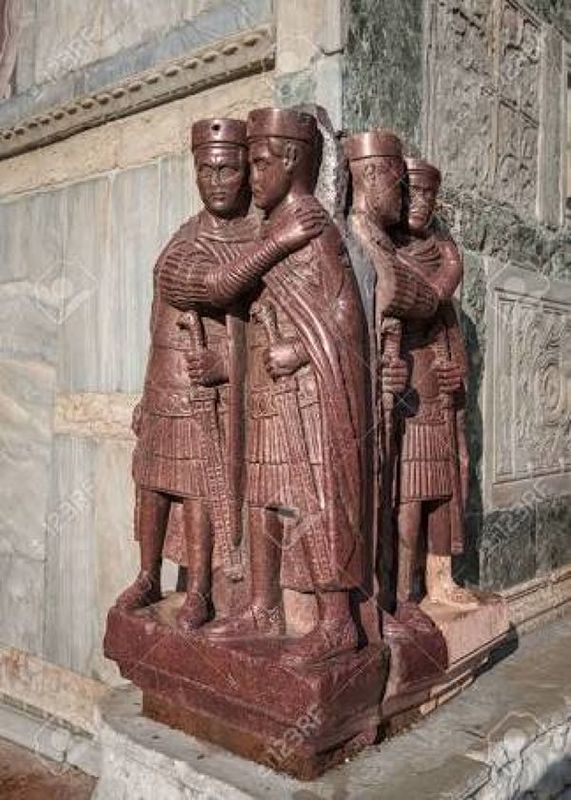 Четыре тетрарха- соправителя, Собор Святого Марка, Венеция