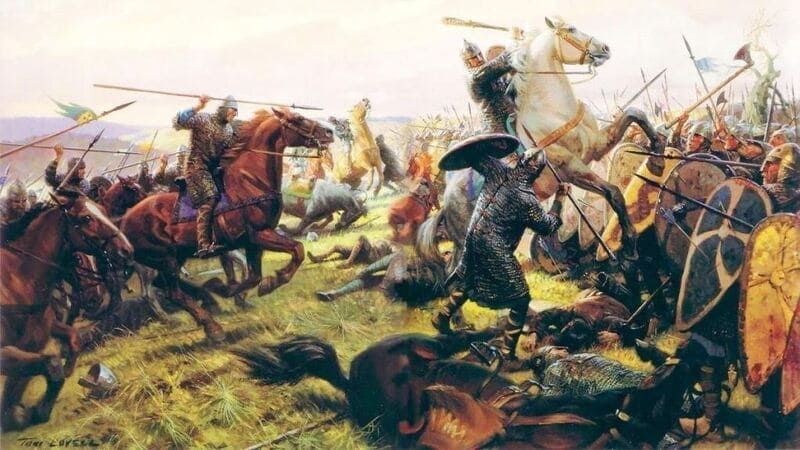 Битва, атака, кавалерия, Вильгельм