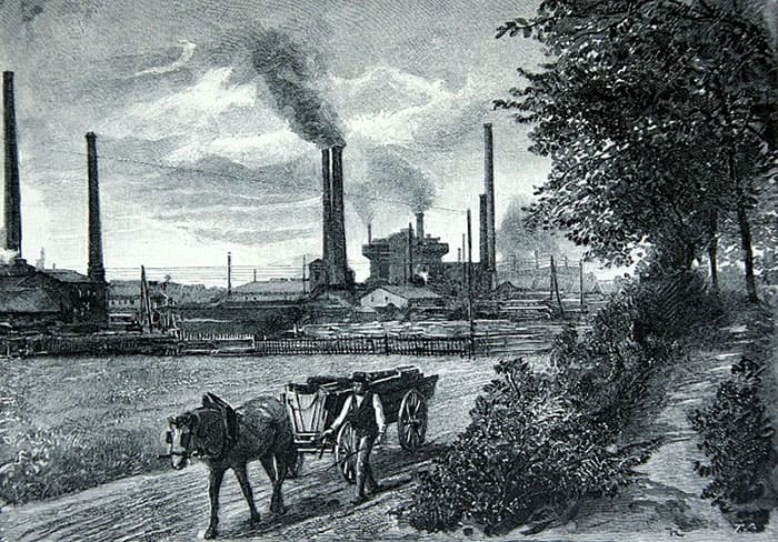 металлургический завод, Трзинец, Польша