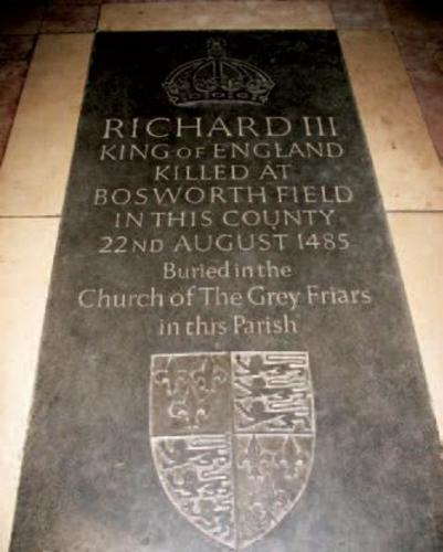 память, плита, захоронение, Ричард III