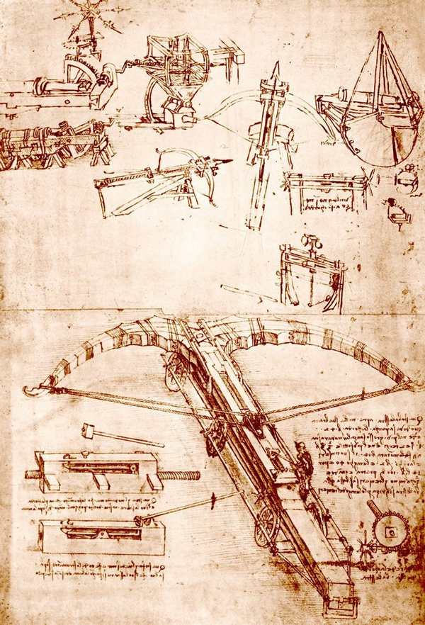 арбалет-пушка, аркбаллиста, оружие средневековья