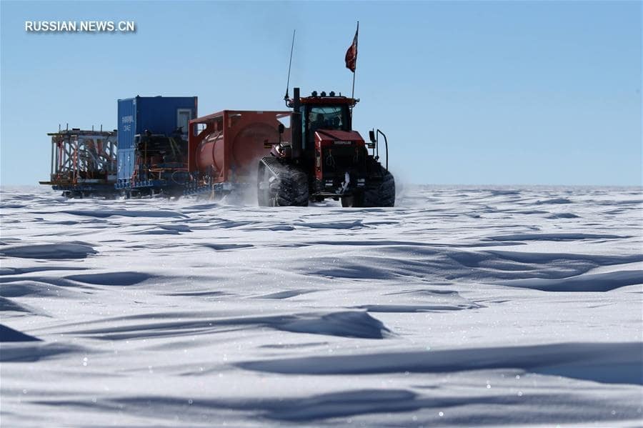 экспедиция в антарктику, китайская станции, центр наблюдения