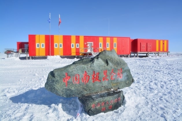 китайские базы, ледокол, экспедиция в антарктике