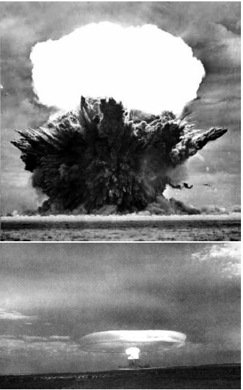 ядерный взрыв, тоцкое учение, испытания ядерной бомбы
