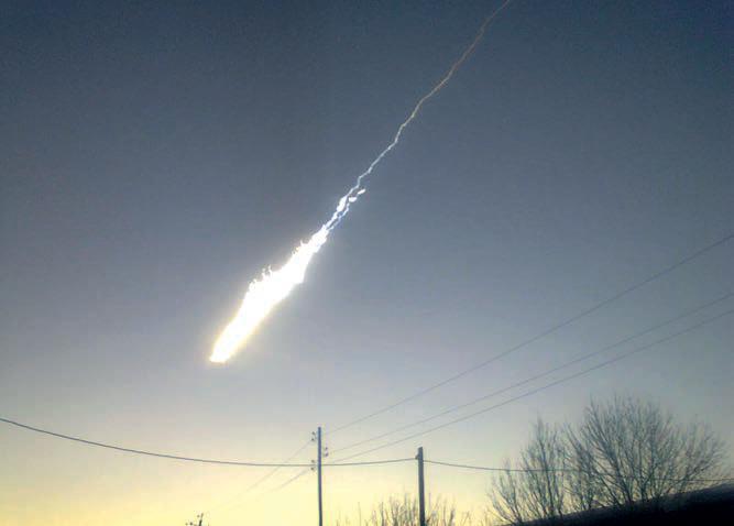 Полет и взрыв Челябинского метеороида (15 февраля 2013 г.)