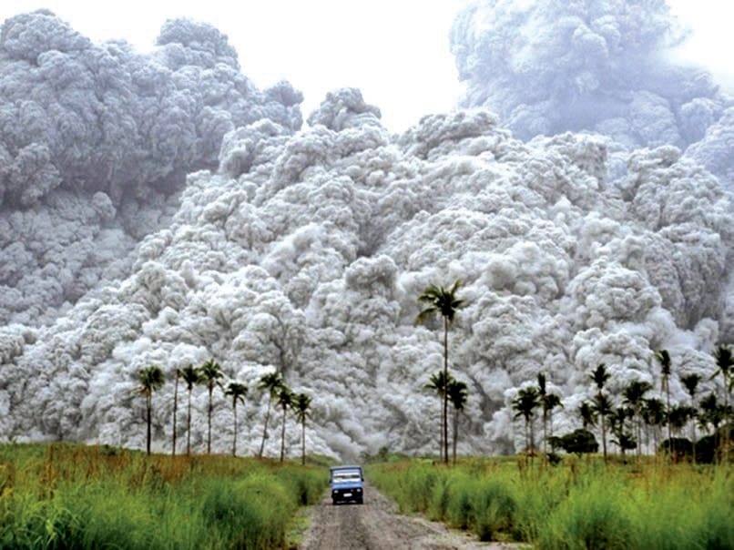 Катастрофа, вулкан Пинатубо, извержение