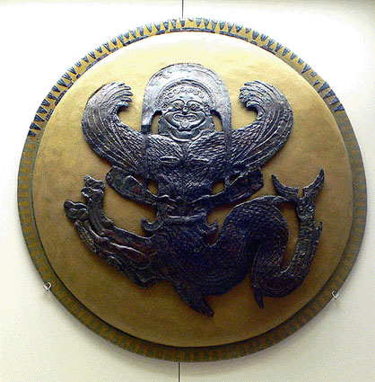 Горгона, щит, герб