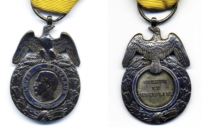 воинская медаль, Орден Почетного легиона, награда