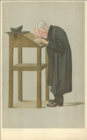 Карикатура на Спунера в журнале Vanity Fair, 1898 г.