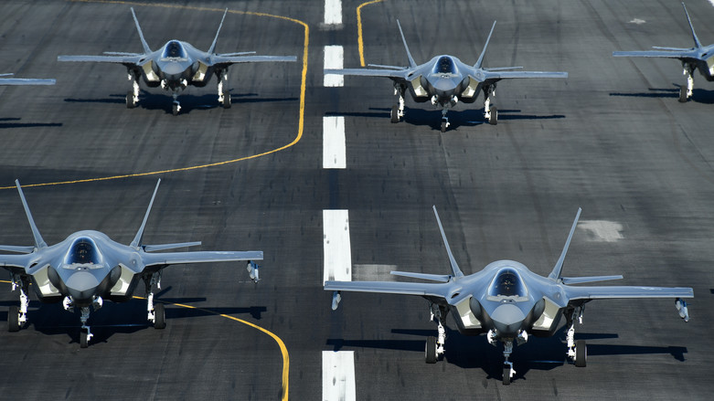 истребитель, F-35A, ВВС, США, F-35, учения