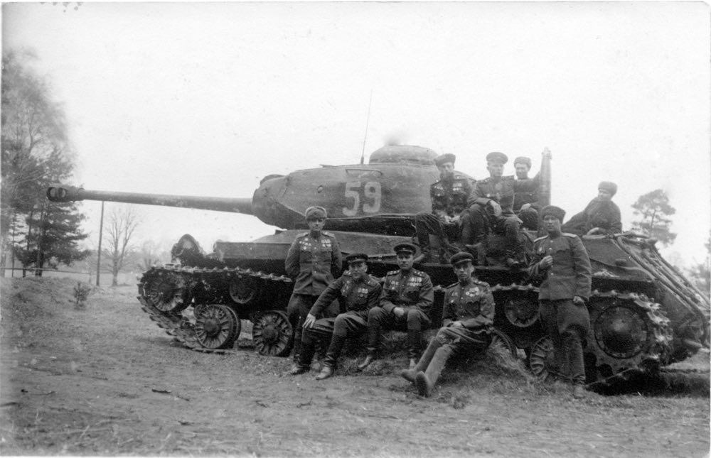 88 танковый полк, кюстринский плацдарм, танк ис-2