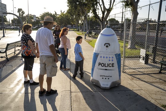 робот, США, робот-полицейский, плацебо