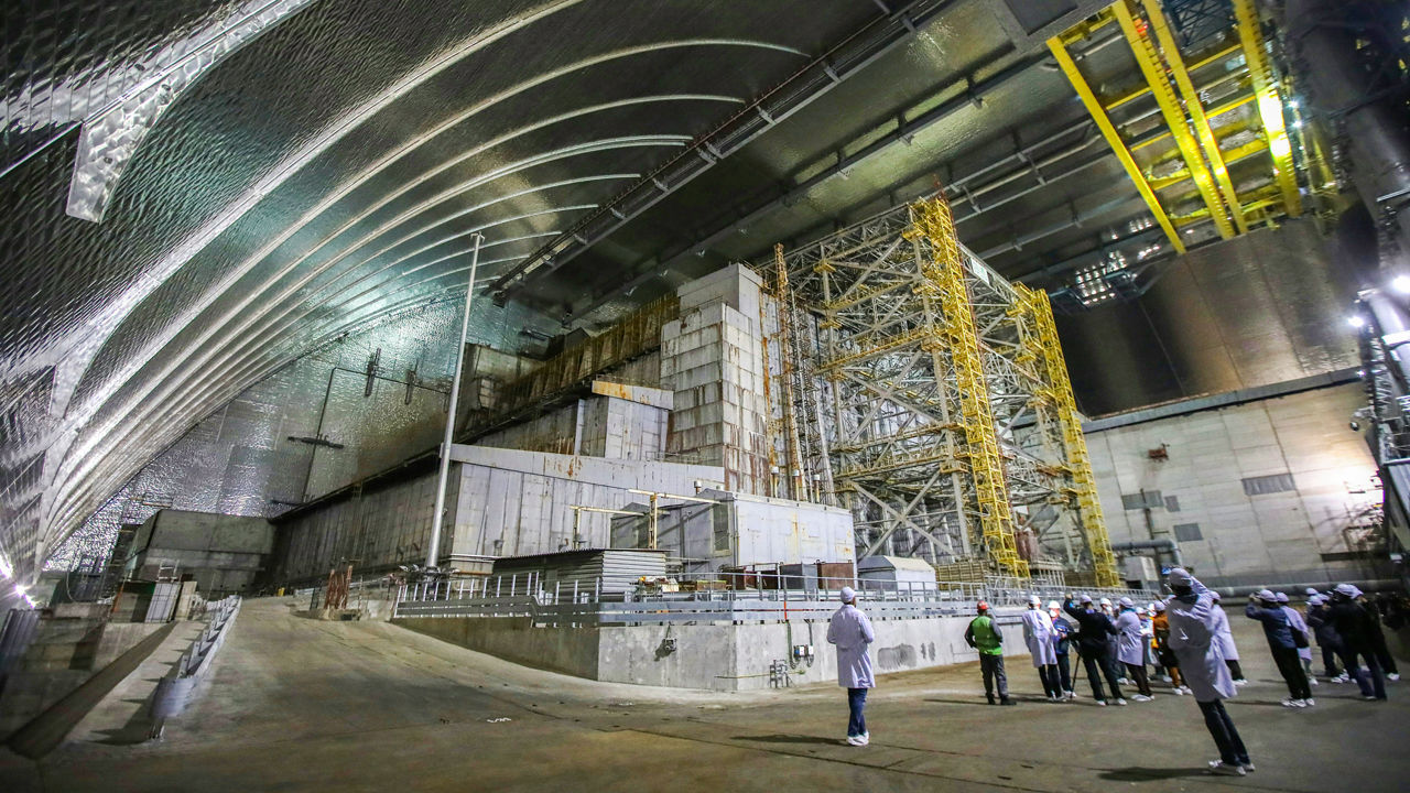 Ядерный реактор Чернобыль 4 энергоблок