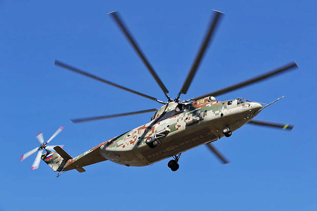 транспортный вертолет, Вертолеты России, вертолет Ми-26Т2В 