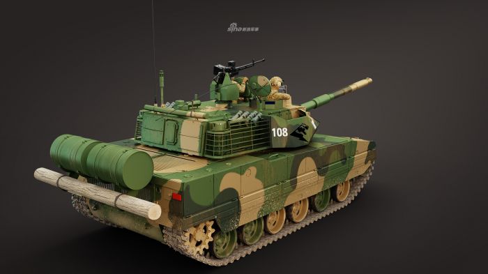 танк, Тип 15, Китай, робот, пушка