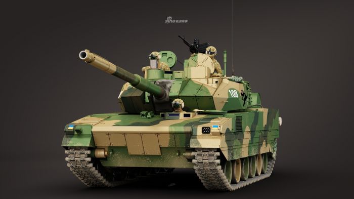 танк, Тип 15, Китай, робот, пушка