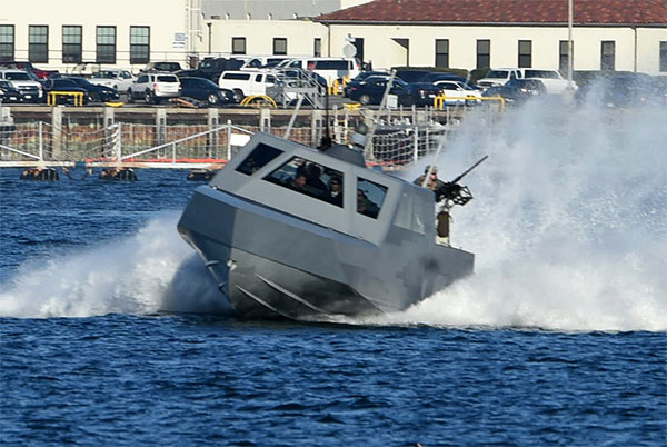 ВМС США, скрытный боевой катер, спецназ